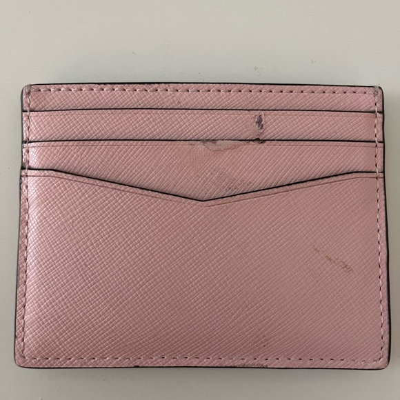 Kate Spade baby pink cardholder - Picture 2 of 2